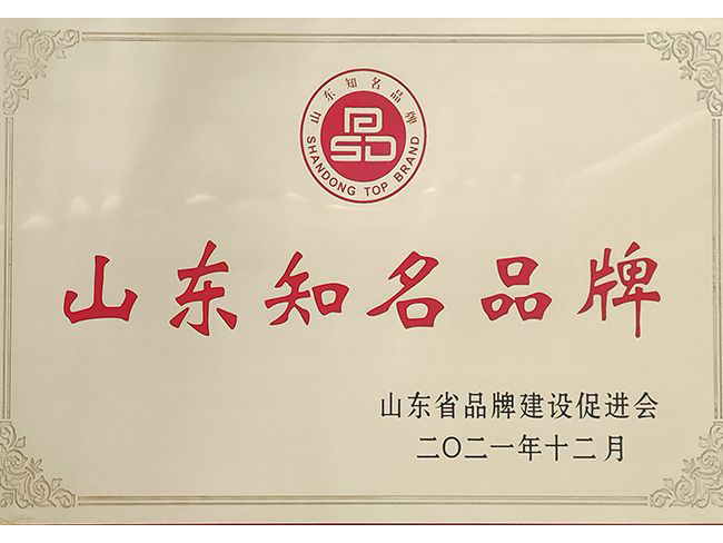 山東知名品牌