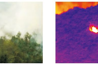 放山火紅外熱像儀