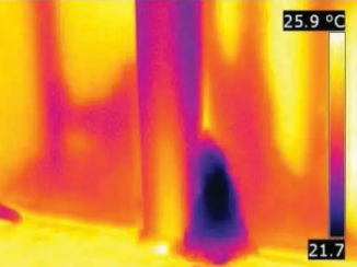 紅外熱像儀能透視？