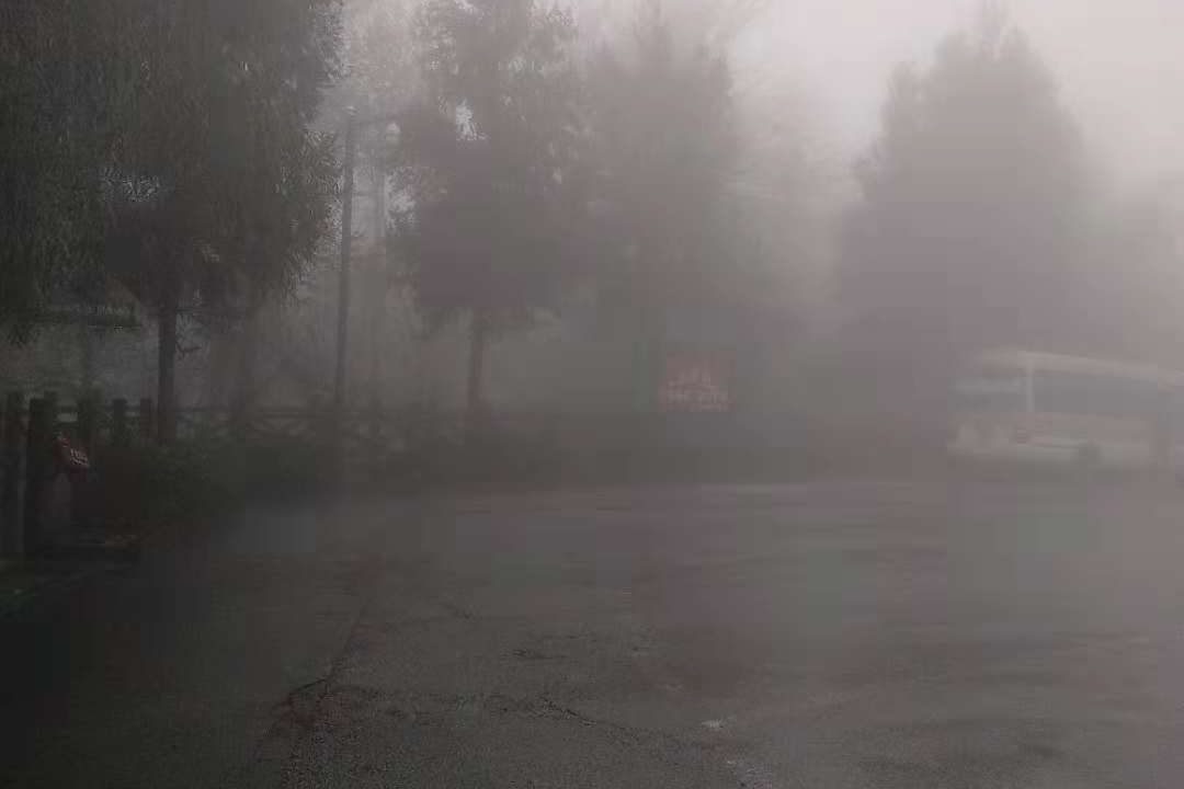 大霧可見光拍攝