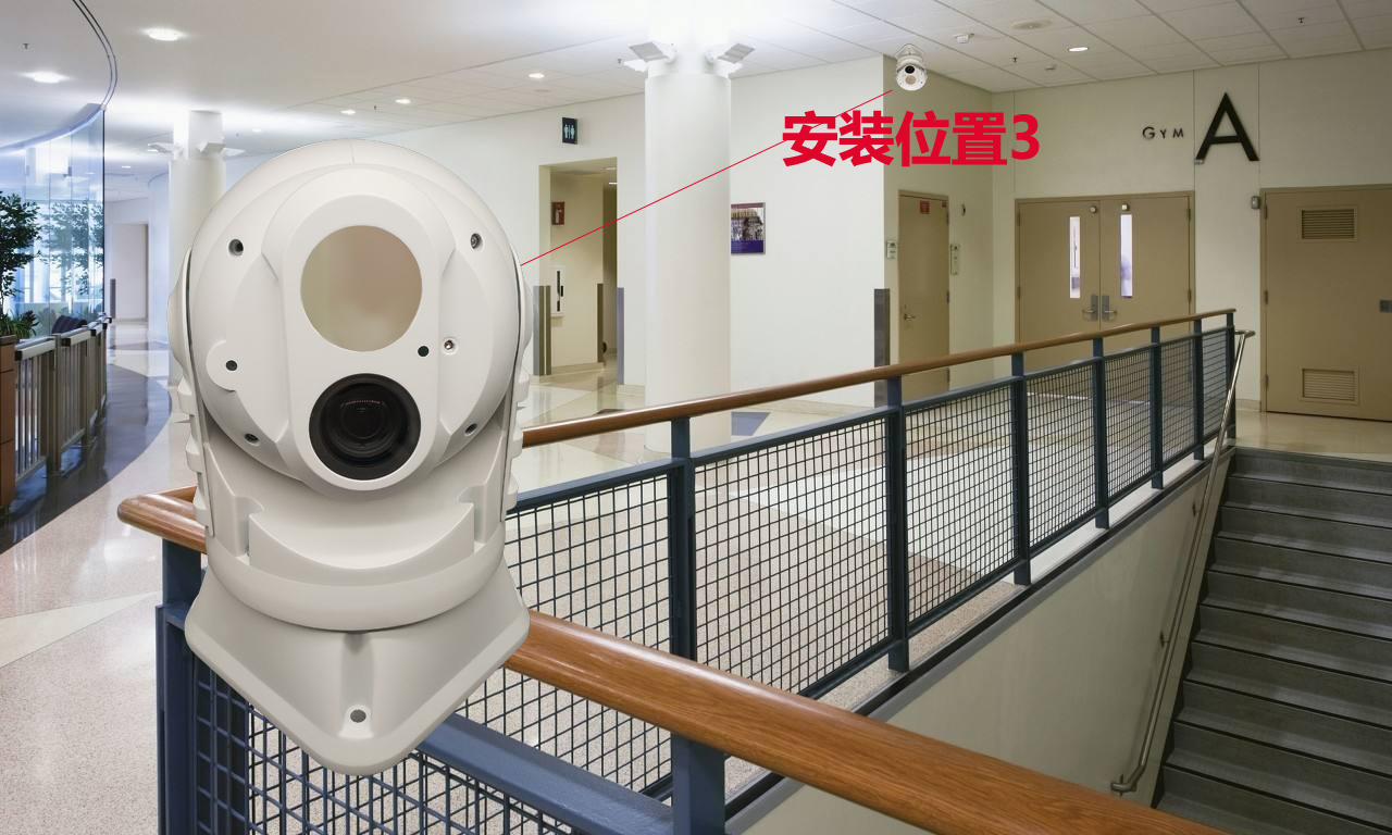 格物優信雙光譜紅外熱像儀用于學生體溫檢測