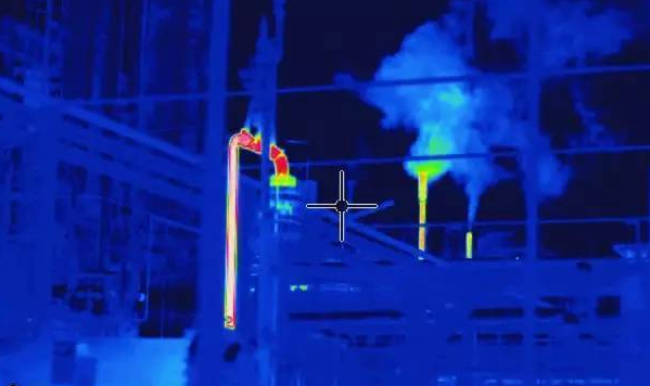使用紅外熱成像進(jìn)行氣體泄漏檢測