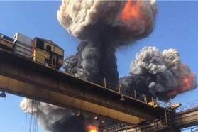 方大特鋼爆炸現場