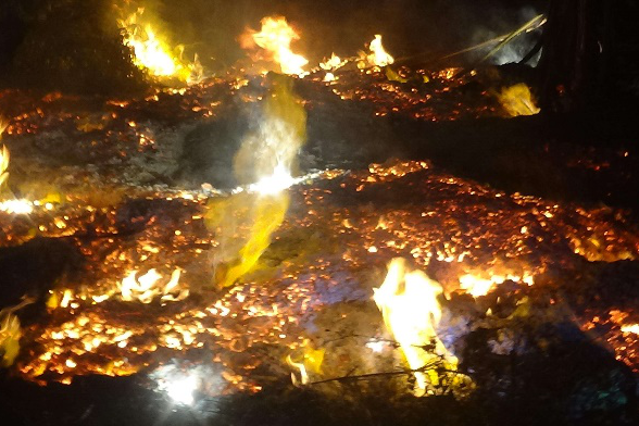 垃圾站著火監控