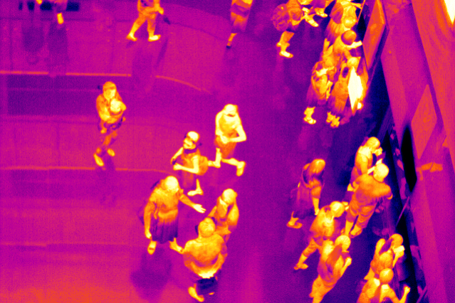 格物優(yōu)信紅外熱像儀應(yīng)用于人群巡檢巡疫