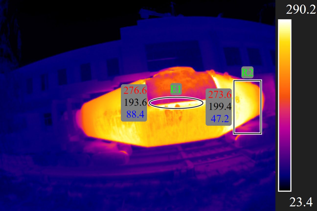 利用格物優信紅外熱像儀軟件任意添加測溫對象