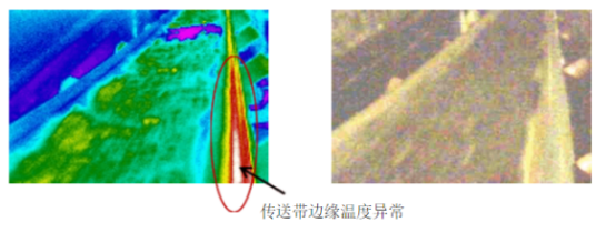 紅外熱像儀在線監測煤炭傳送帶
