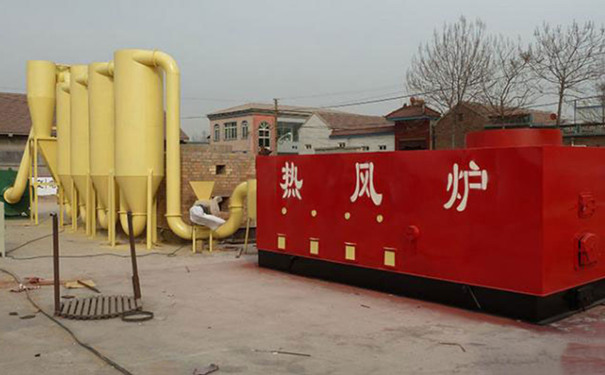 工業熱風爐紅外熱像儀檢測