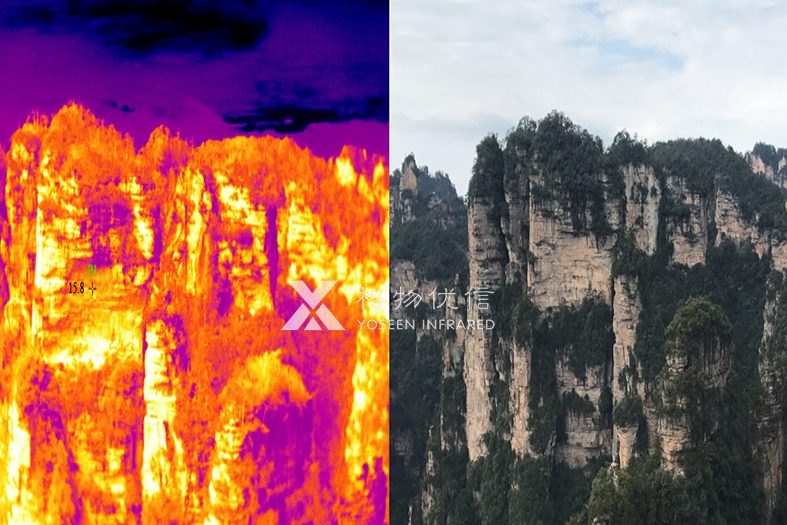 森林防火紅外熱像儀溫度檢測