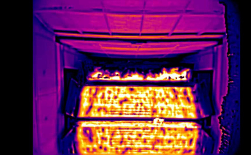 燒結紅外熱成像監控