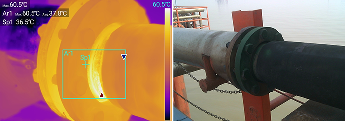在設備維護過程中，紅外熱像儀的作用體現