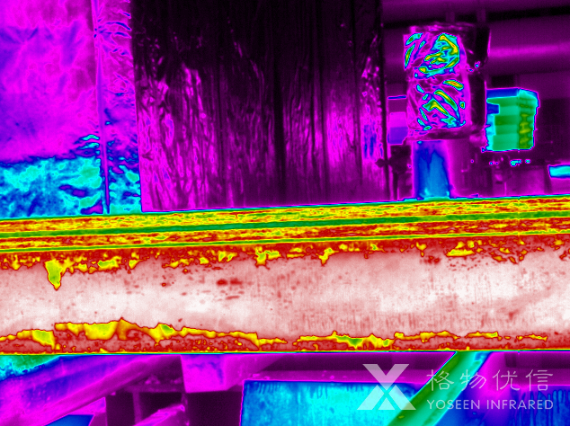 紅外熱像儀檢測高爐結瘤
