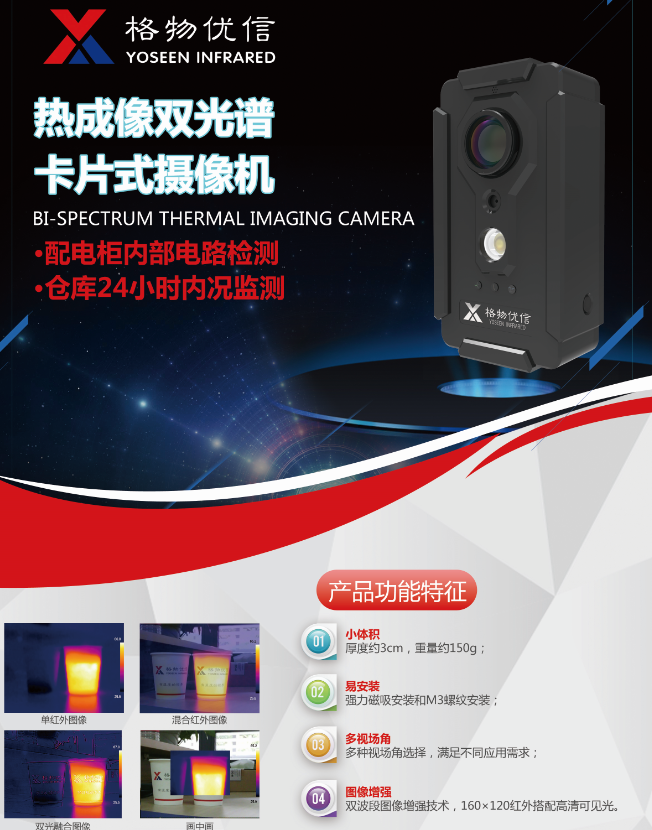 格物優信攜多款經典紅外熱像儀產品與新品亮相2019光博會