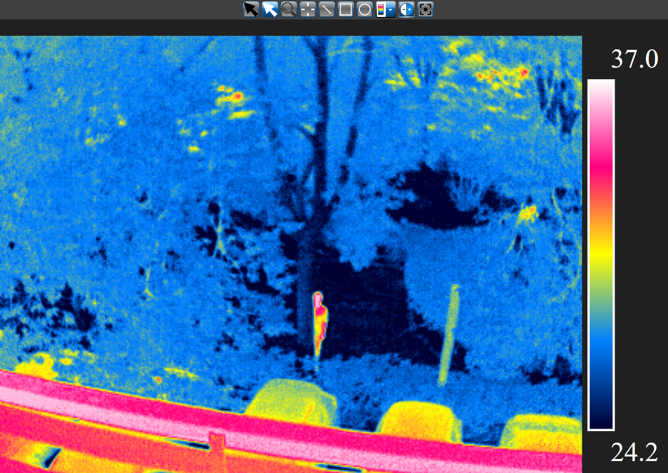 紅外熱像儀在警務方面的應用
