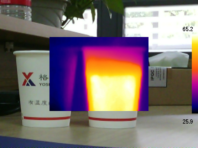 雙光譜卡片式測溫型熱像儀重磅上市