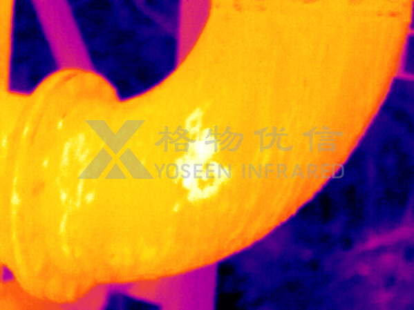 紅外熱像儀監(jiān)測(cè)管道滲漏油