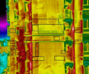 無人機(jī)載熱像儀解決建筑外墻保溫缺陷