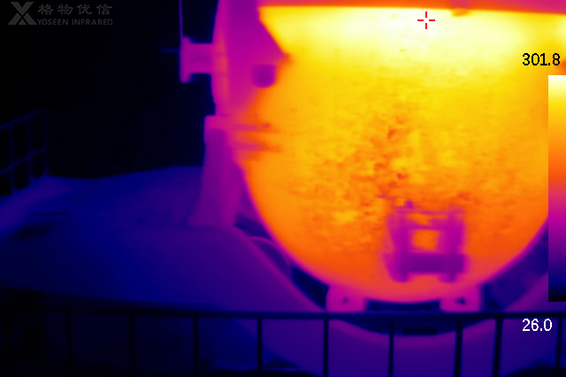運輸罐耐材溫度智能檢測