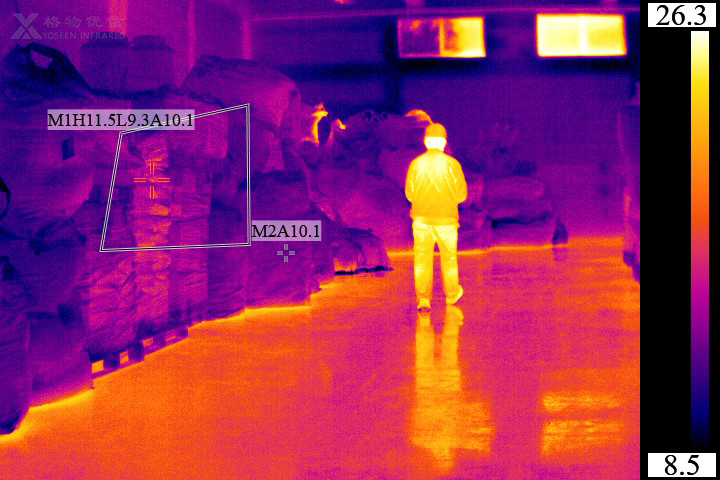 紅外熱成像技術對危化品倉庫的智能監測