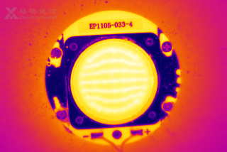 紅外熱像儀在LED行業的應用