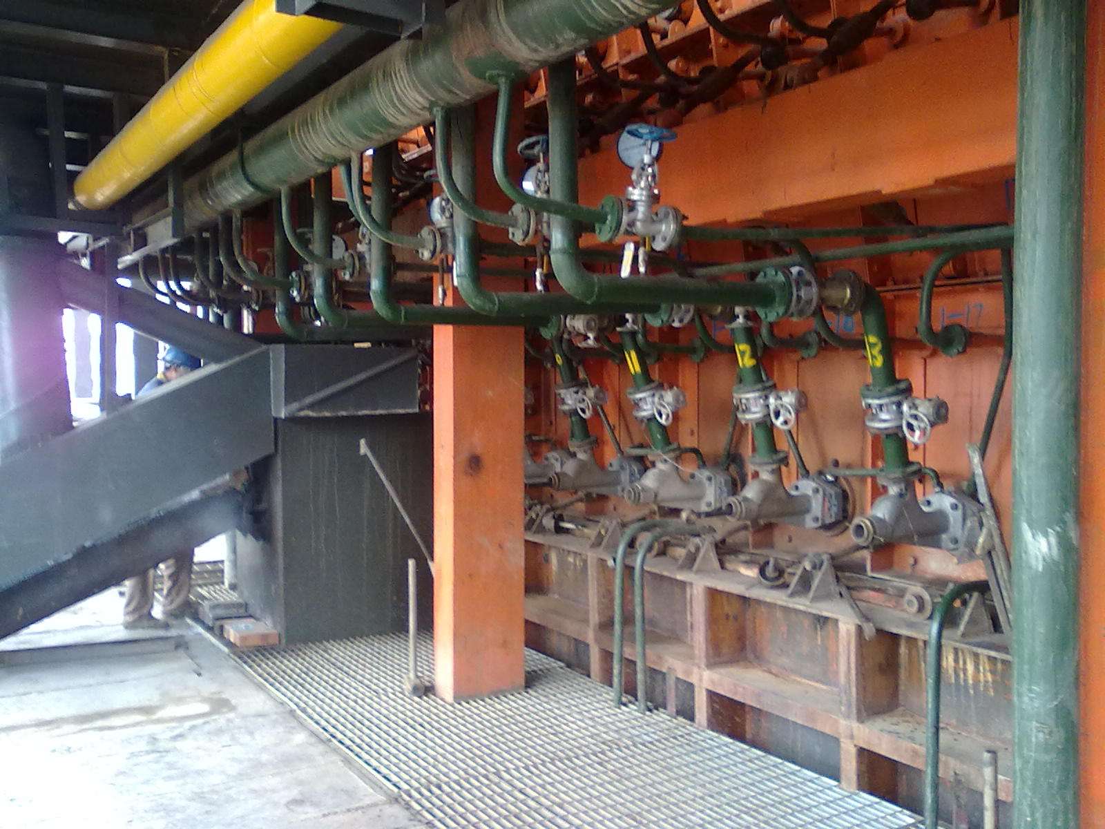 富氧側吹爐的耐材缺陷在線監測