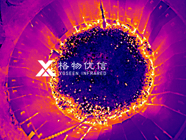 紅外熱像儀應用于高爐熱風爐監測