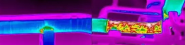 紅外熱像儀檢測(cè)管道異常