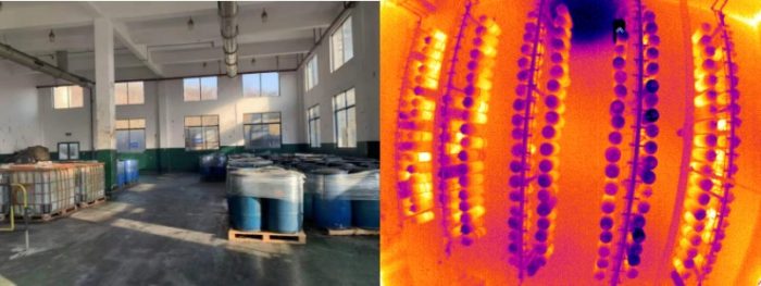 暫存庫紅外熱成像