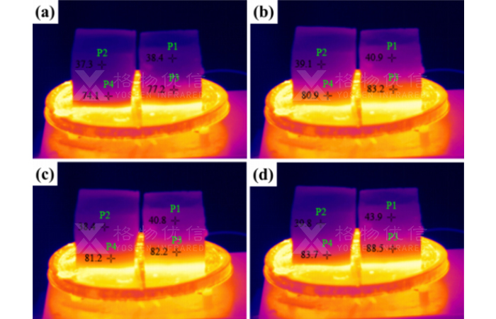 紅外熱像儀用于巖石溫升溫降研究實驗