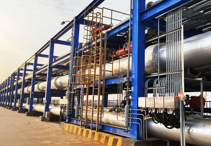 紅外熱像儀應用于應用于化工管廊監測