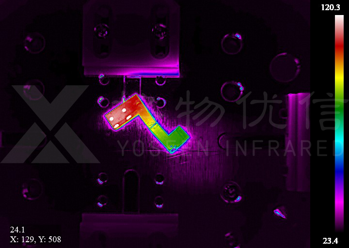 紅外熱像儀用于檢測鑄件缺陷