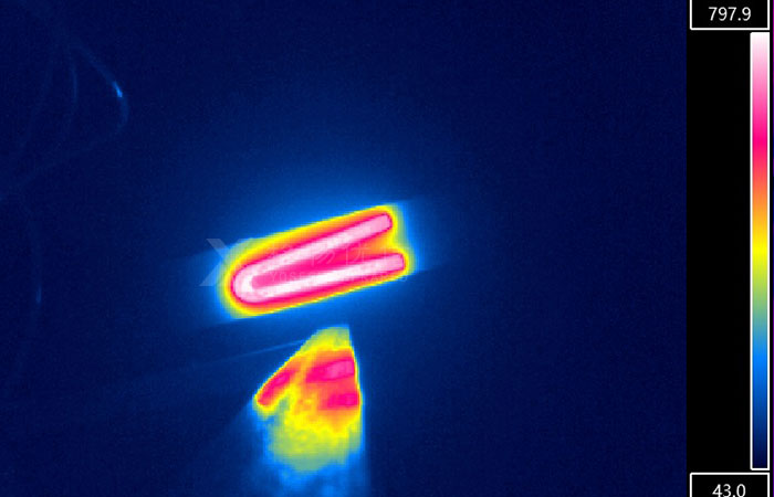 紅外熱像儀在鐵路鐵軌鍛造軋制中的核心應用